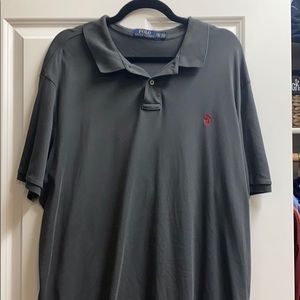 Men’s Ralph Lauren Polo. XXL. Dark grey.